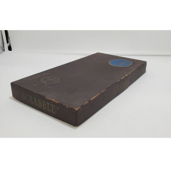 Vintage 1953 SCRABBLE Board Game Selchow & Righter COMPLETE - Picture 2 of 8